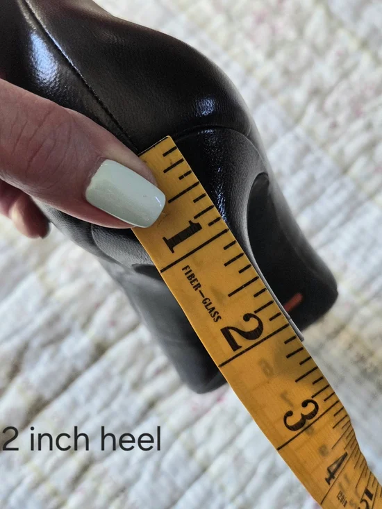 ROCKPORT Black Pointed Leather Pumps, 2 Inch Heel WEDDING READY - Picture 9 of 9